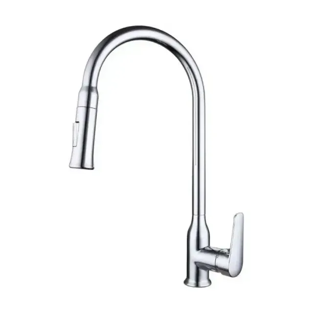 Смеситель Bravat Arden F7362395CP-ENG для кухни выдвижной излив