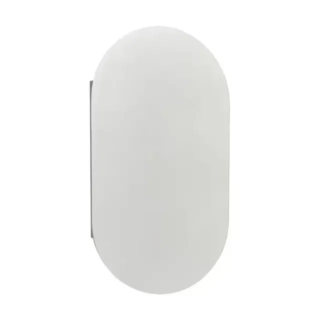 Зеркало-шкаф Aquaton Оливия 50*90 белый глянец R