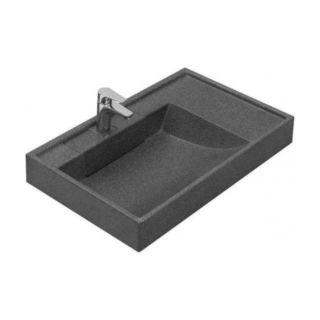 Раковина AQUATON Рейн 80 графит 1A72113KRW210