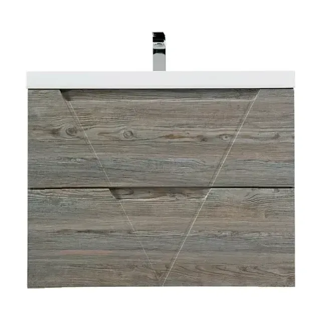Тумба с раковиной BelBagno Виттория (Vittoria) 70 сосна (с белой раковиной)