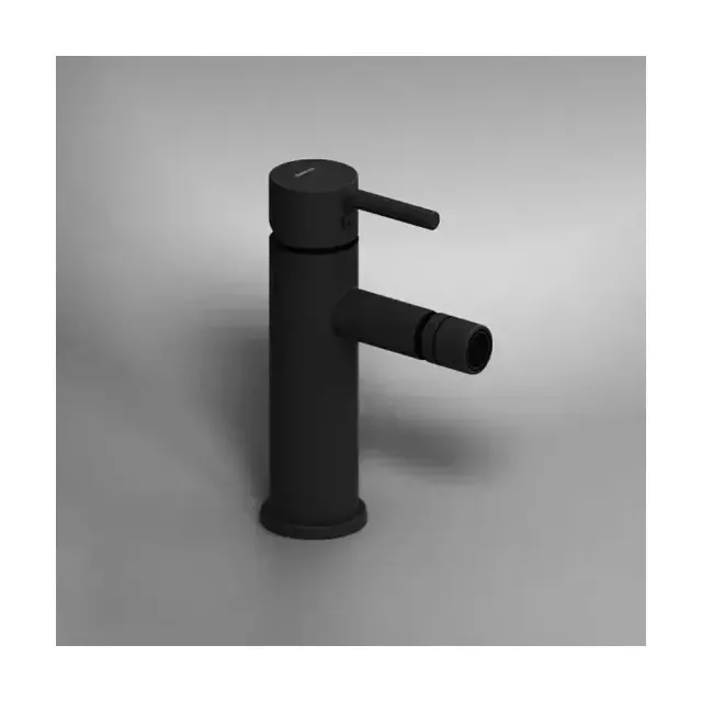 Смеситель Damixa Scandinavian Pure 360240300 для биде с донным клапаном черный матовый