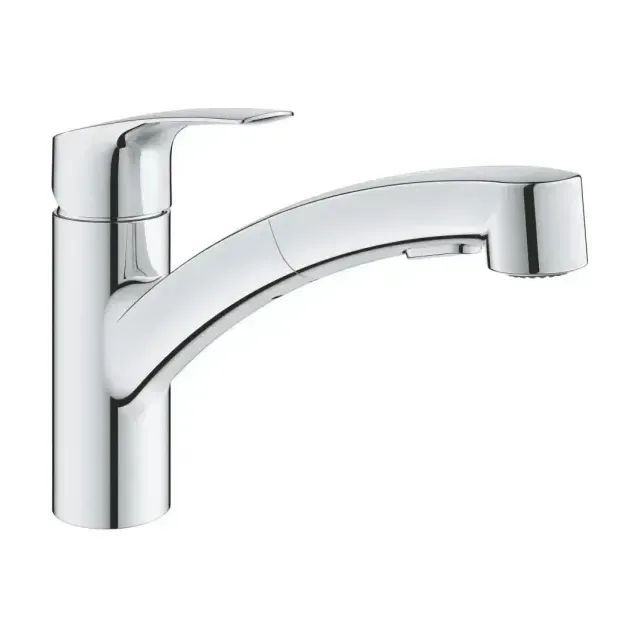 Смеситель Grohe Eurosmart 30305001 для кухни с выдвижным изливом хром