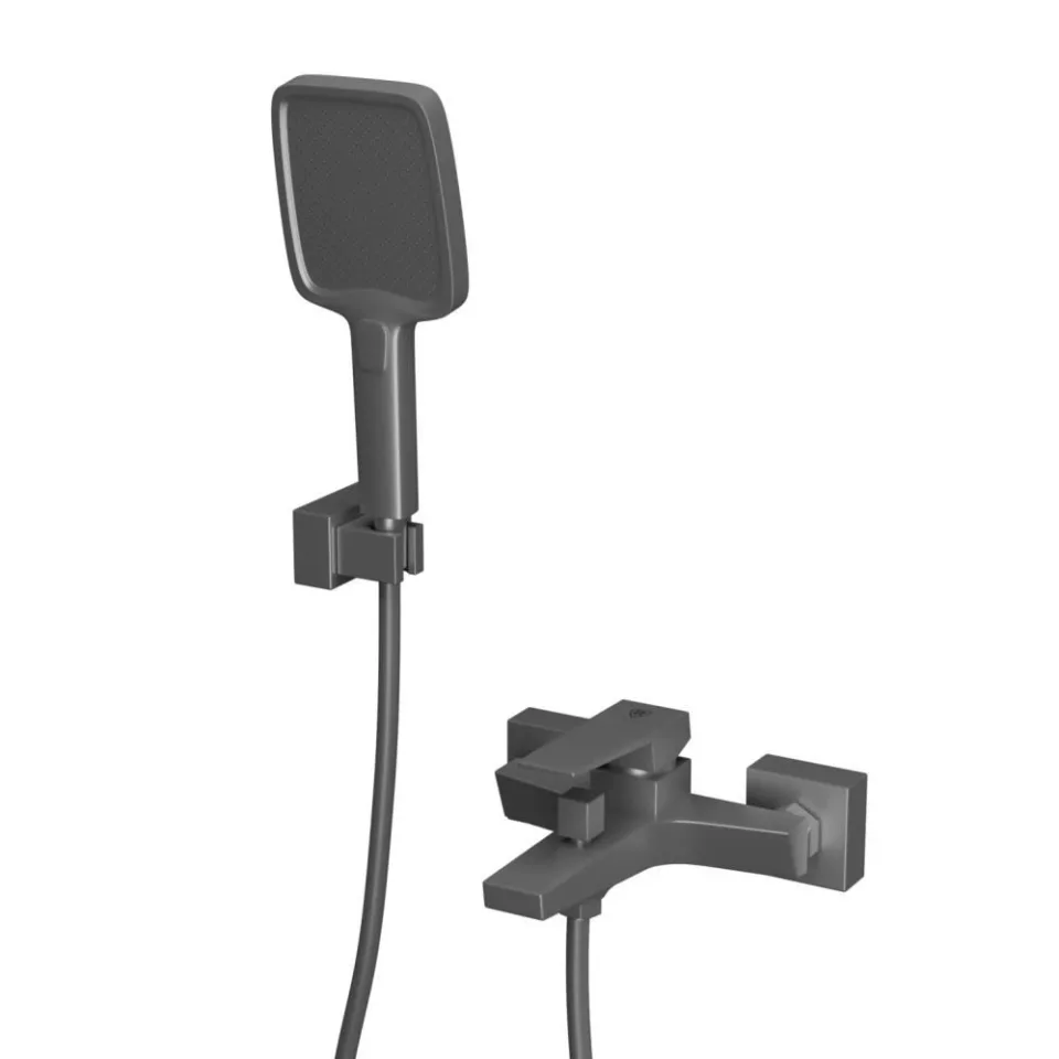 Смеситель Rush Thira TR3635-44Grey для ванны и душа графит