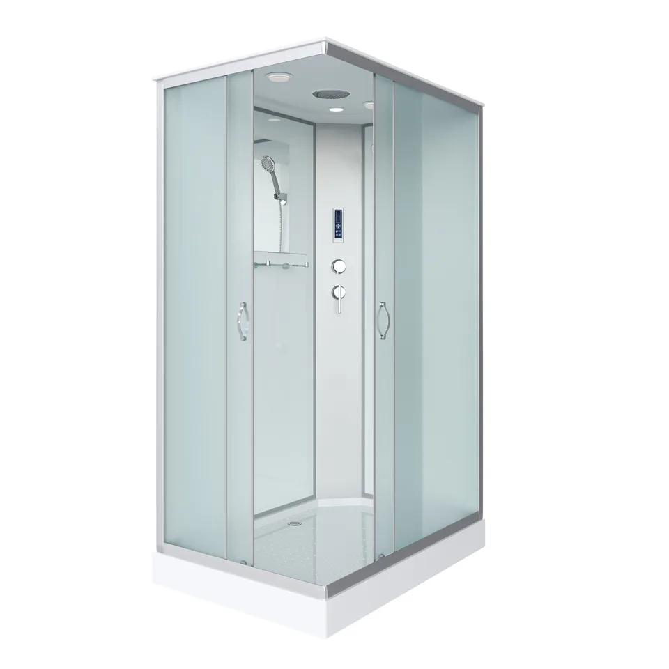 Душевая кабина Niagara Classic NG-43975-14QP (90х70х215) низкий поддон(13см),стекло матовое,3 места