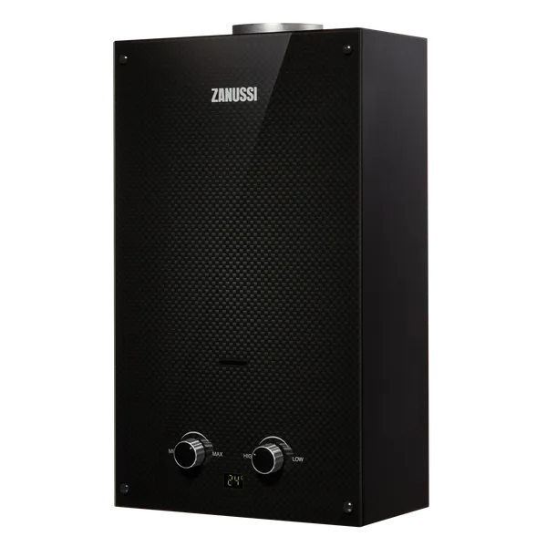 Колонка газовая Zanussi GWH 10 Fonte Glass Carbon