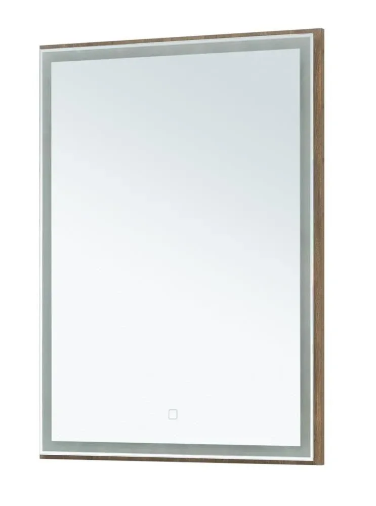 Зеркало Aquanet Nova Lite 60 дуб рустикальный с Led подсветкой