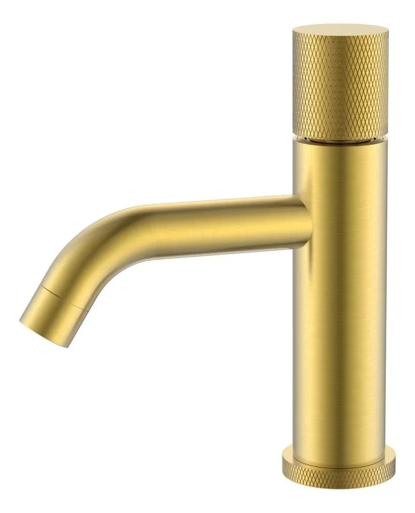 Смеситель Boheme Stick 121-MG.2 для раковины золото матовое ручка Touch