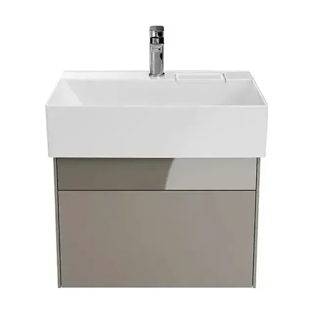 Тумба с раковиной Kerama Marazzi Logica 60 песчаный, 1 отверстие