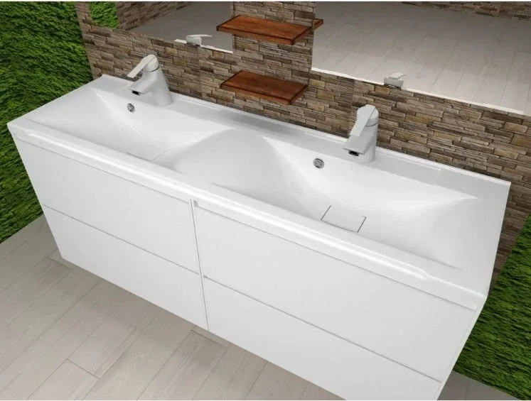 Встраиваемая раковина Stella Polar Корвет 120*45