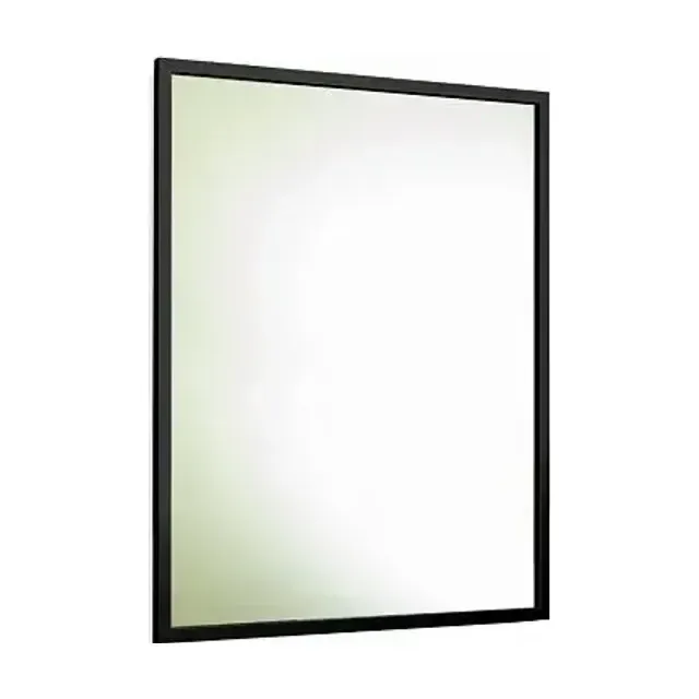 Зеркало Aquanika Metallica 60*80/80*60 AQM6080RU134 реверсивное крепление, металлическая черная рама