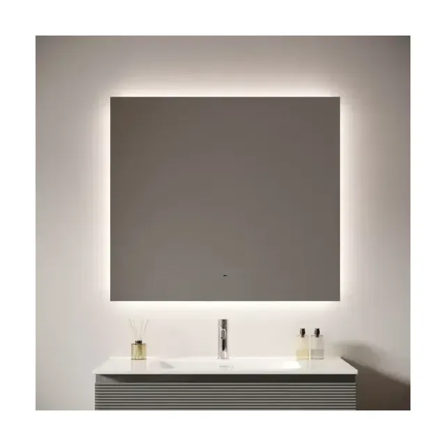 Зеркало с подсветкой Sancos Поле 2.0 (Square 2.0) SQ2.900 90x70 подвесное управление взмахом руки