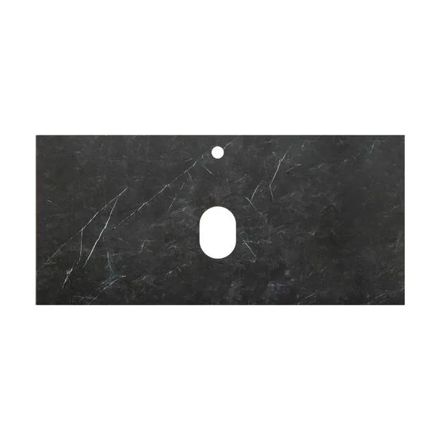 Столешница из керамогранита CEZARES SLD-100/48-MNO Marmo Nero Opaco