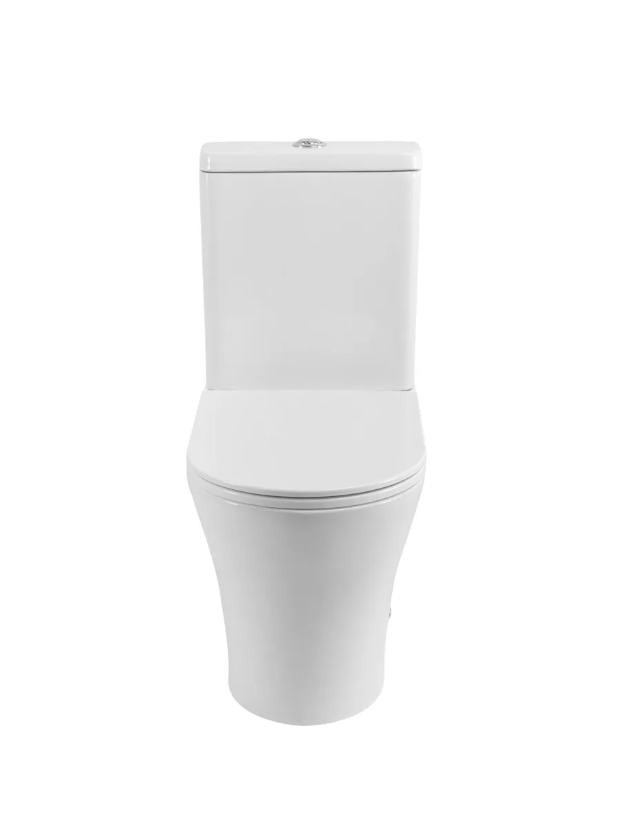 Унитаз-компакт безободковый со смывом TORNADO BelBagno ACQUA-TOR BB2801CP-TOR/SC/BB2801T