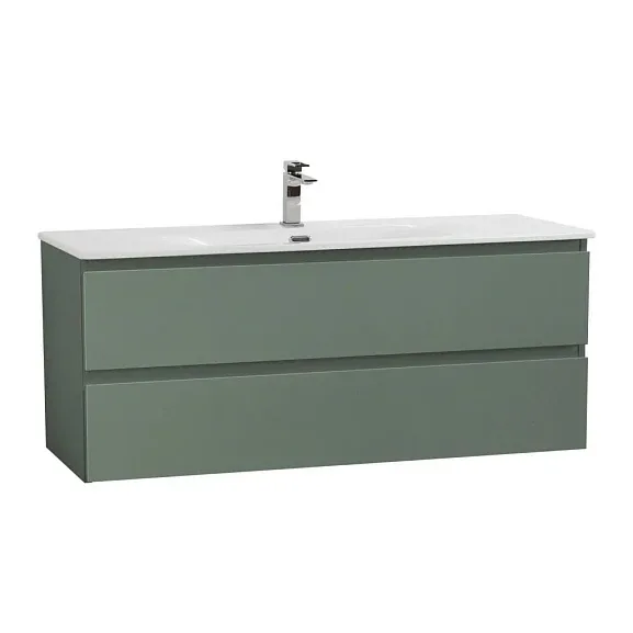 Комплект мебели BelBagno Крафт (Kraft) 120 с двумя ящиками еловый матовый (раковина BB-8099-120)