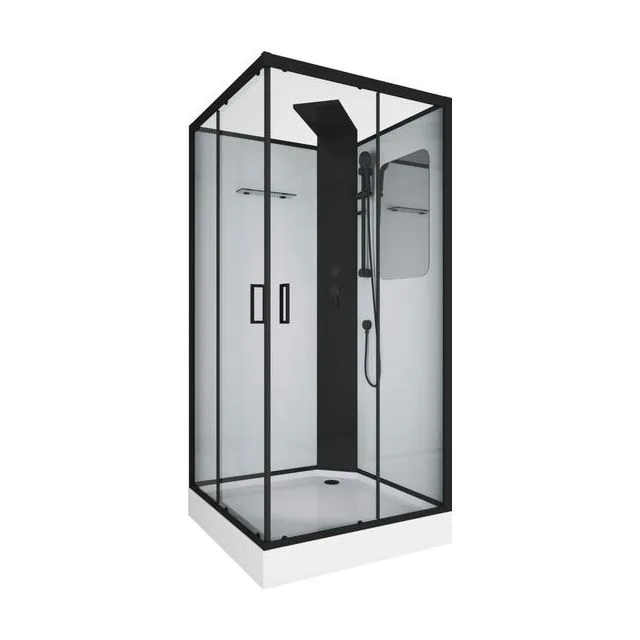 Душевая кабина Grossman Elegans GR251Q (90х90х217) дверь раздвижная