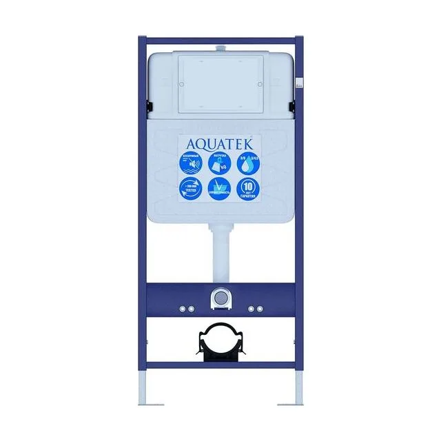 Инсталляция для подвесного унитаза Aquatek Standart 50 INS-0000012, 1130*500*100 мм, +звукоизоляционная прокладка