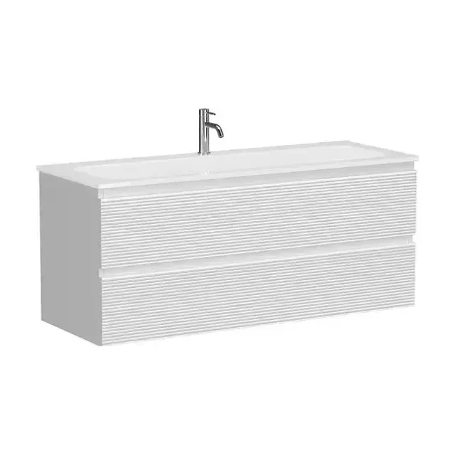Тумба с раковиной Sancos Folk 120 Bianco