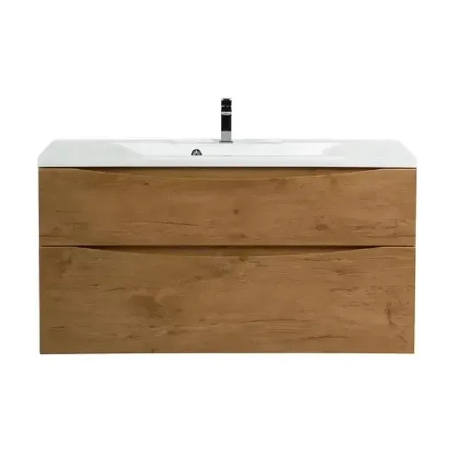 Тумба с раковиной BelBagno Марино-H60 (Marino-H60) 110 натуральный дуб