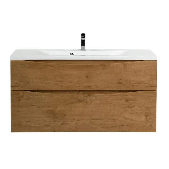 Тумба с раковиной BelBagno Марино-H60 (Marino-H60) 110 натуральный дуб
