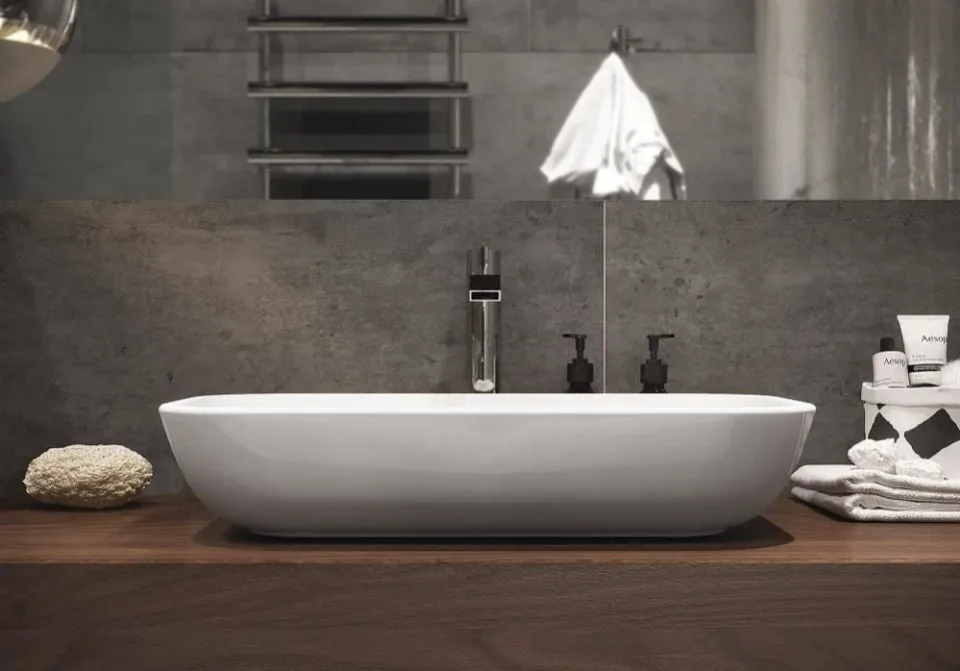 Мебельная раковина Sanita Luxe Infinity 60 для Aquaton (приобретается в комплекте с тумбой)