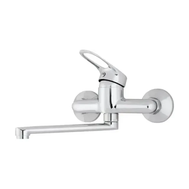 Смеситель Rusant RK302056-0 для кухни настенный хром
