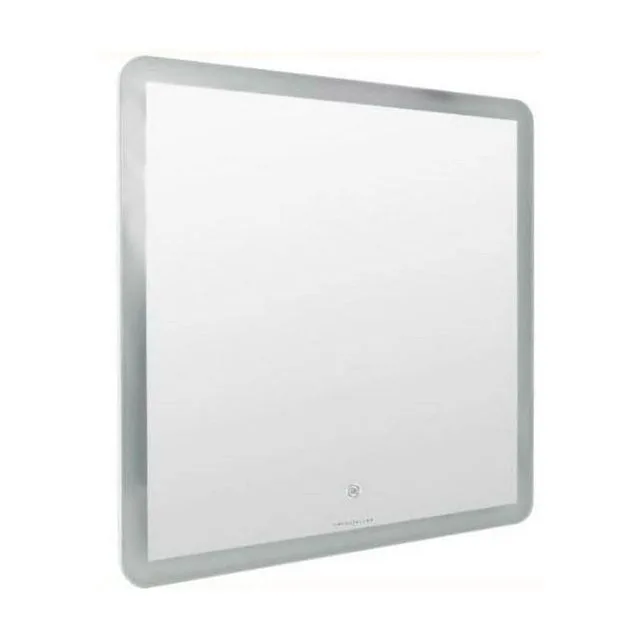 Зеркало Bruno LED 60x60 ЗЛП164/10, cенсорный выключатель, холодная подсветка