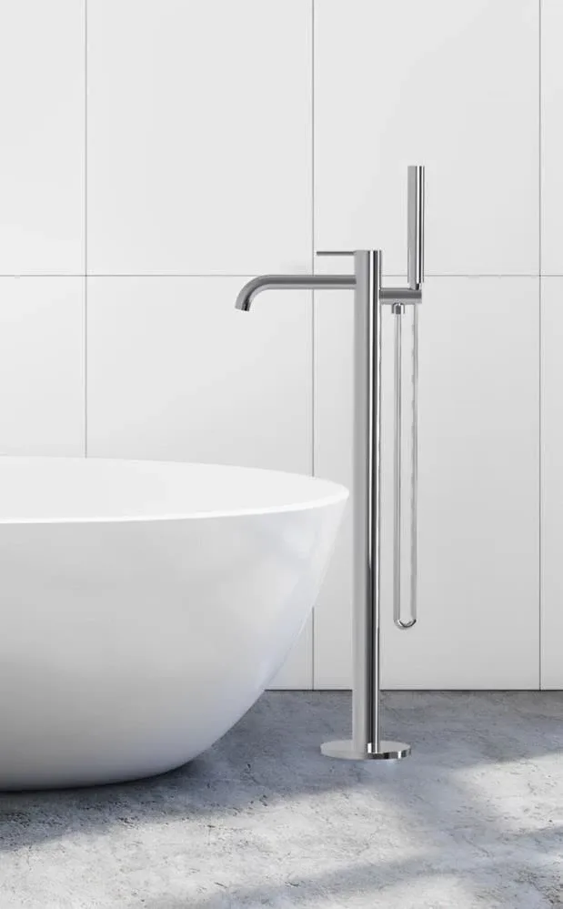 Напольный cмеситель Raiber Graceful RP-010 хром