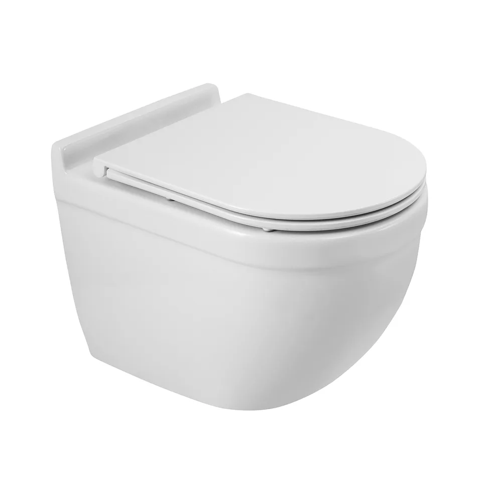 Унитаз подвесной безободковый BelBagno SENSO-TOR BB017CH-TOR/BB870SC