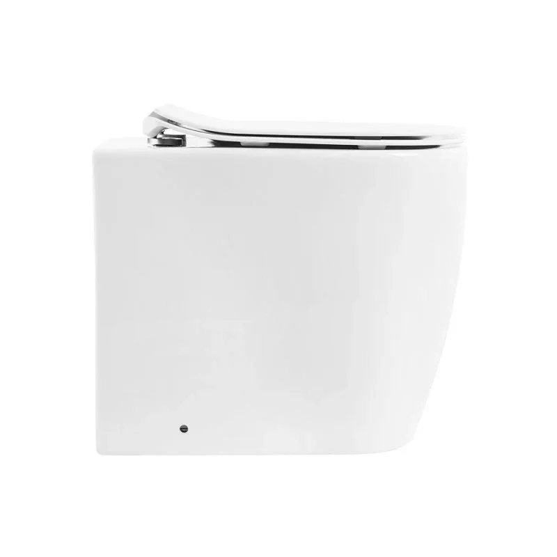 Приставной унитаз BelBagno Марино (Marino) BB105CBR 36*52 безободковый с крышкой-сиденьем микролифт BB2034SC