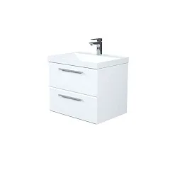 Тумба с раковиной Iddis подвесная Слайд Икс (Slide X) SLX60W0i95K 60 см белый