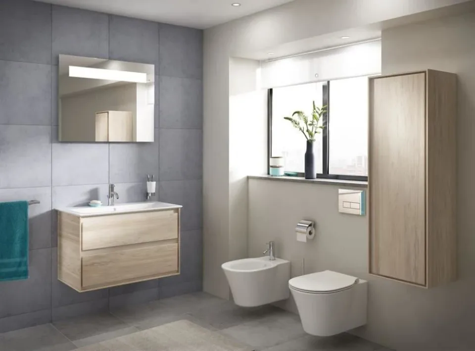 Подвесное биде+Монтажная рама Ideal Standard Prosys Connect Air