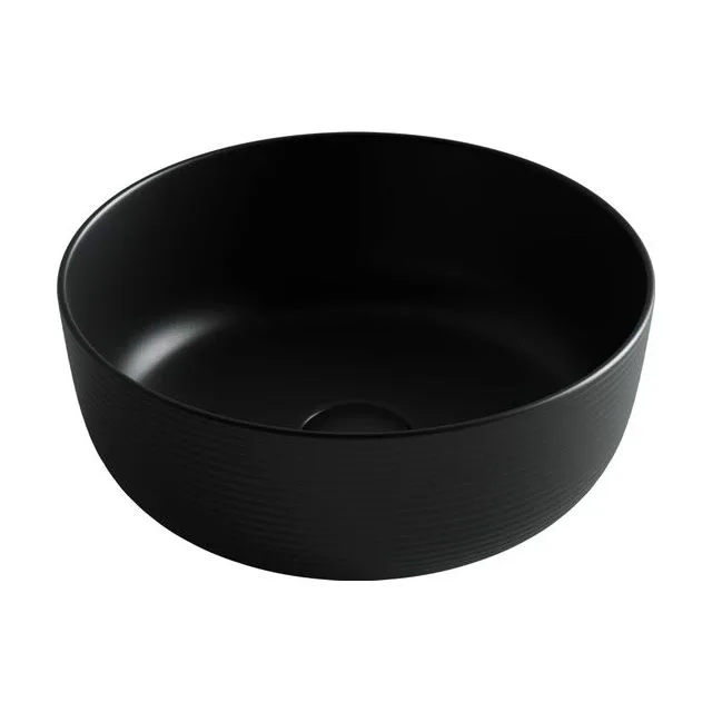 Раковина из сантехнического фарфора Ceramica Nova Элемент (Element) 36 см CN6073MB накладная цвет черный матовый