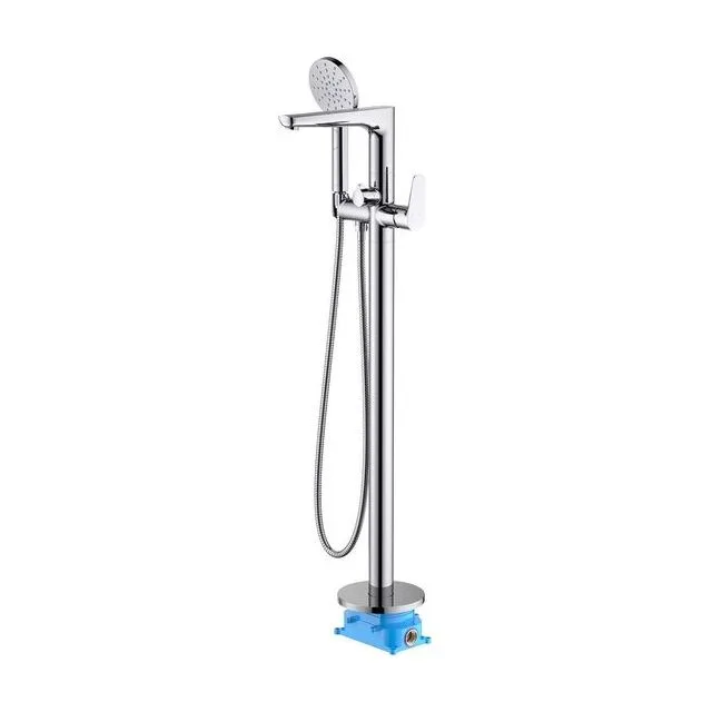 Смеситель для ванны напольный (внешняя и скрытая часть) AQUATEK AQ1145CR БЕТТА