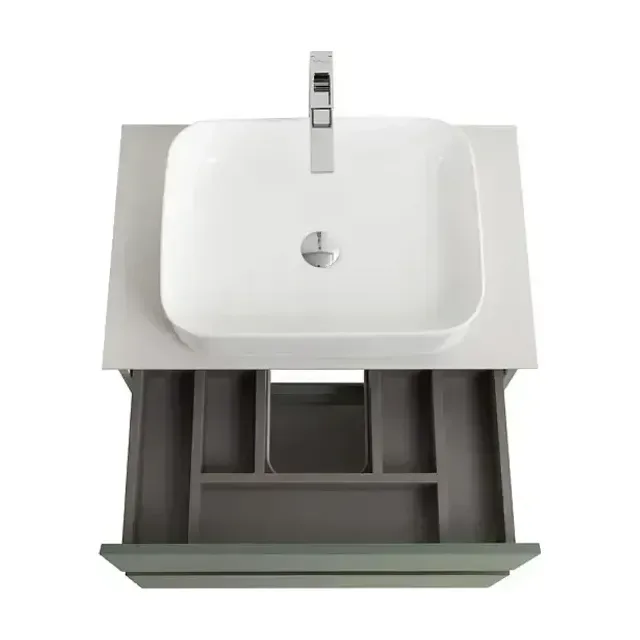 Комплект мебели BelBagno Крафт (Kraft) 60 еловый матовый (столешница белый матовый)
