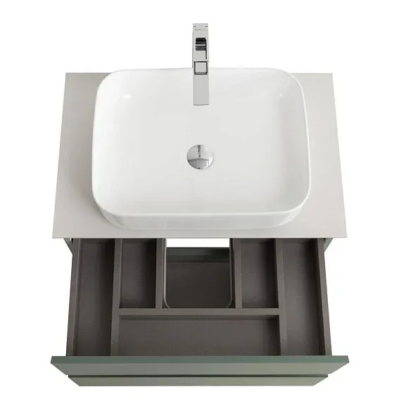 Комплект мебели BelBagno Крафт (Kraft) 60 еловый матовый (столешница белый матовый)