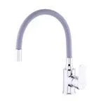 Смеситель Rusant RK2305923-0 для кухни с гибким изливом хром/серый