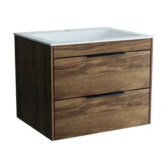 Тумба с раковиной Vincea Киара (Chiara) 2D 60 дуб чарльстон