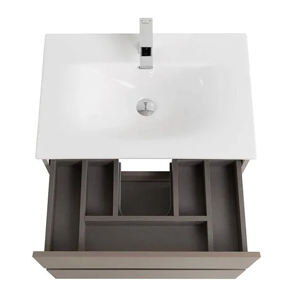 Комплект мебели BelBagno Крафт (Kraft) 39 70 подвесной бежевый матовый (раковина BB-8099-3-70)