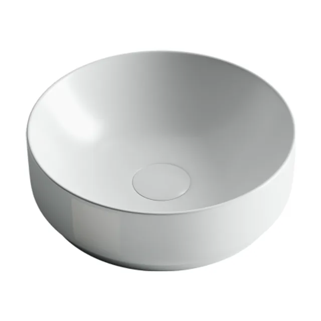 Раковина из сантехнического фарфора Ceramica Nova Элемент (Element) 36 см CN6006 накладная цвет белый матовый