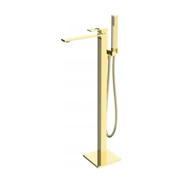 Напольный смеситель BelBagno Луче (Luce) LUC-FMT-ORO золото