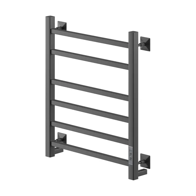 Полотенцесушитель электрический Veconi Barro-B 50/60, черный (B6050B-B)