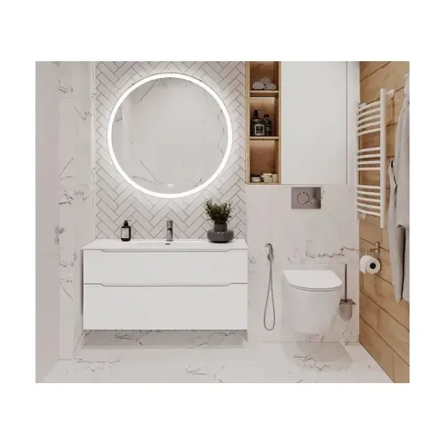 Комплект мебели BelBagno Этна (Etna-H60) 120 белый глянец