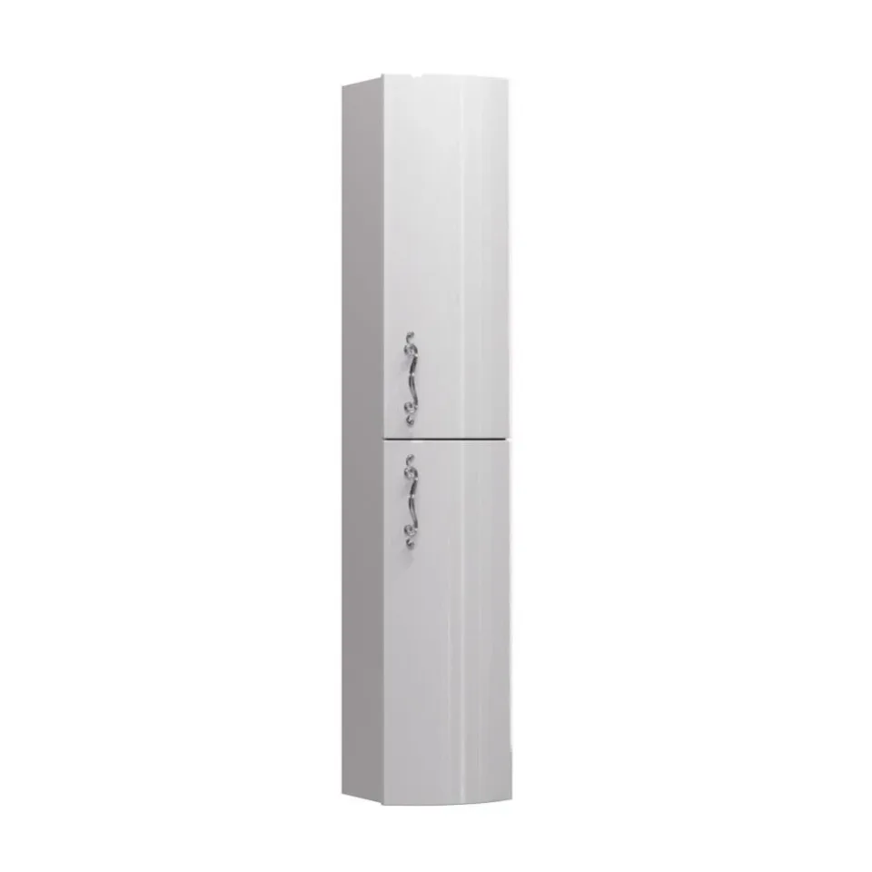Пенал Aima Amethyst 30П 2д white R выпуклый