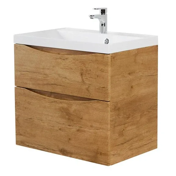 Тумба с раковиной BelBagno Марино-H60 (Marino-H60) 60 натуральный дуб
