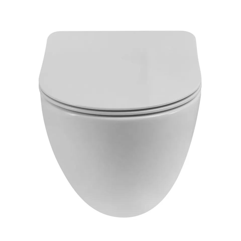 Унитаз подвесной безободковый BelBagno AMANDA-TOR BB051CH-TOR-FC/BB2034SC