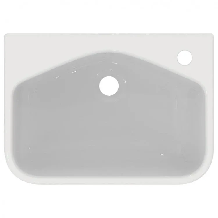 Полувстраиваемая раковина Ideal Standard i.life S T458801 50*36 с крепежом