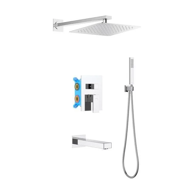 Set 4 в 1 душевой комплект AQUATEK AQ1673CR ЛИБРА