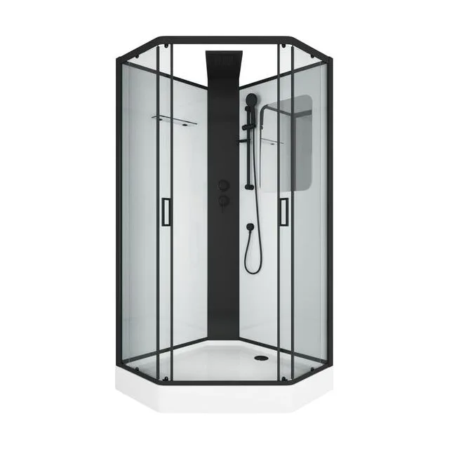 Душевая кабина Grossman Elegans GR251D (90х90х217) дверь раздвижная