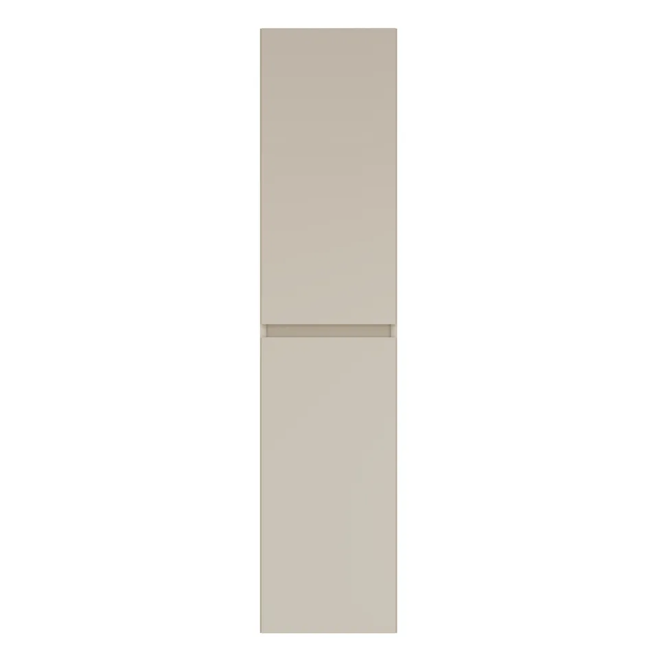 Шкаф-пенал Vincea Люка Софт-Тач (Luka Soft-Touch) VSC-2CL150MBG 35 см подвесной бежевый матовый софт-тач (M.Beige Soft-touch)