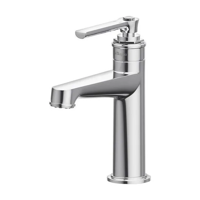 Смеситель для раковины без донного клапана BelBagno BOHEME-LVM-CRM-W0